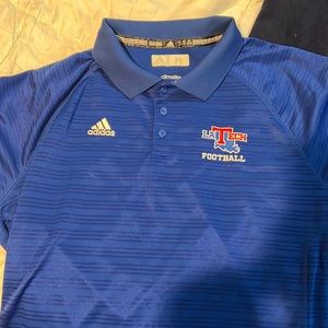 Adidas Louisiana Tech Football Polo Team issue size Medium